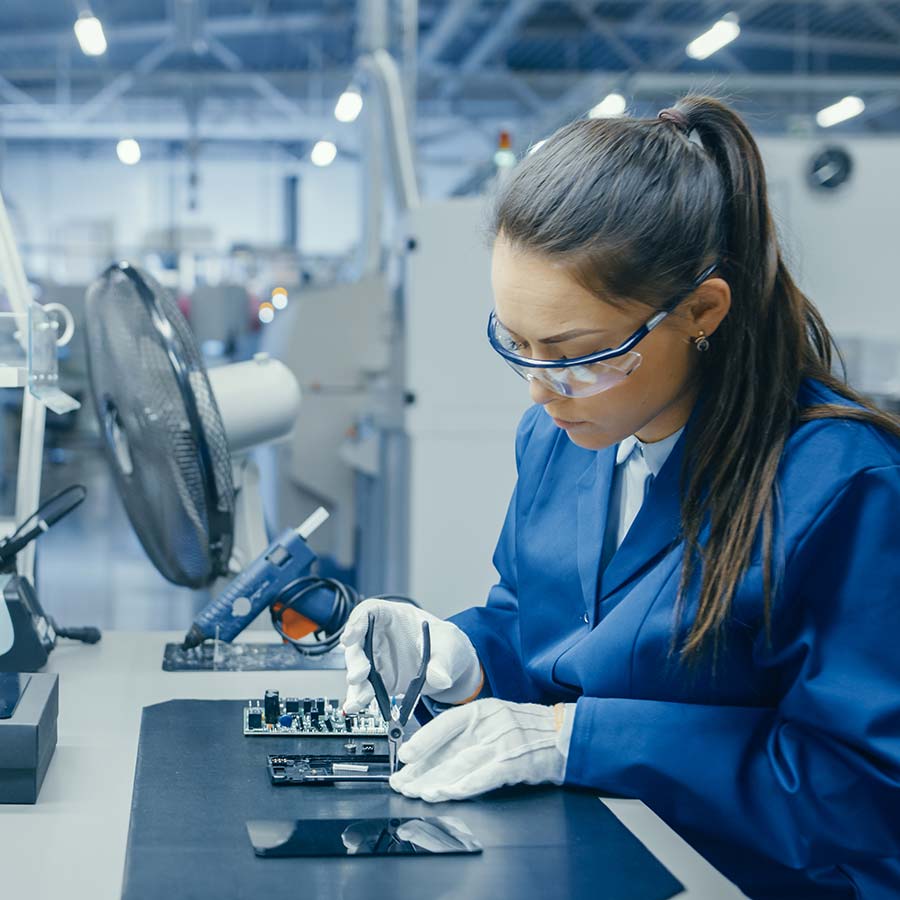 We have advanced equipment